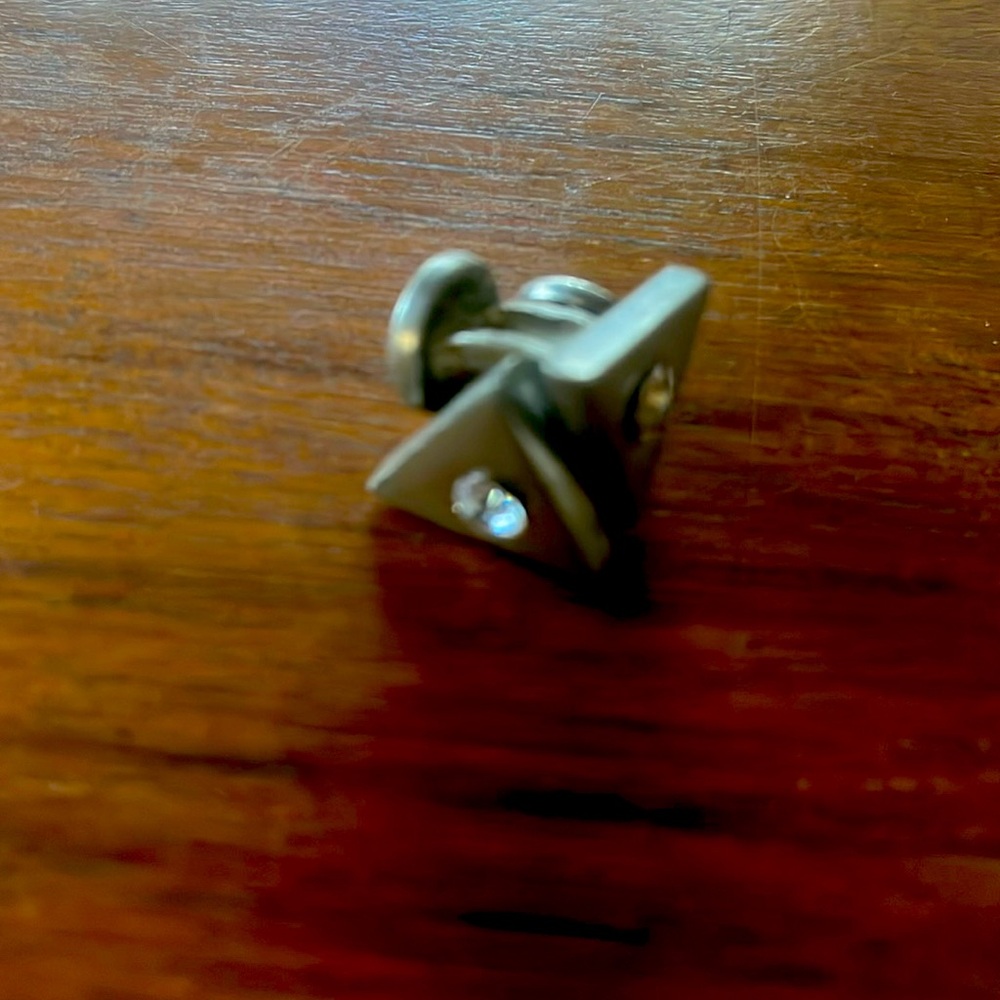 Edgey 80’s cufflinks!